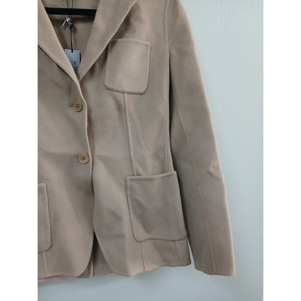 Talbots wool-blend blazer tan size 2 - Picture 2 of 9